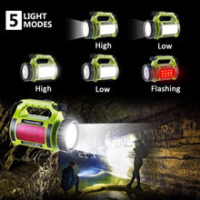Load image into Gallery viewer, Novostella 2000mAh Rechargeable CREE LED Spotlight, Multi-Functional Waterproof LED Searchlight
